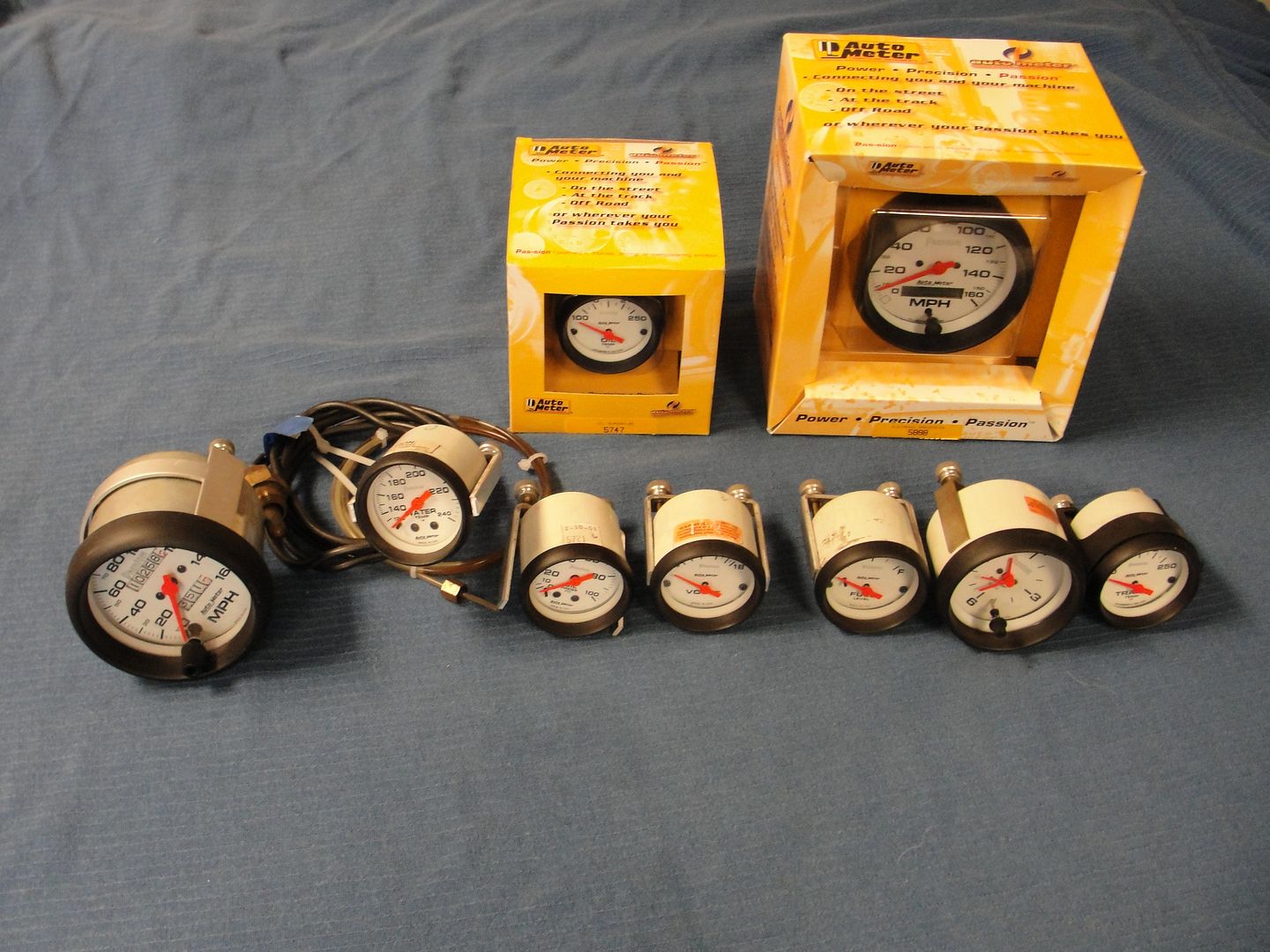 Auto Meter Phantom series gauges Team Chevelle